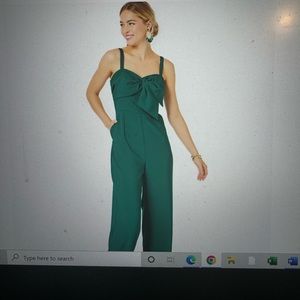 Lilly Pultizer Kavia Teal Jumpsuit